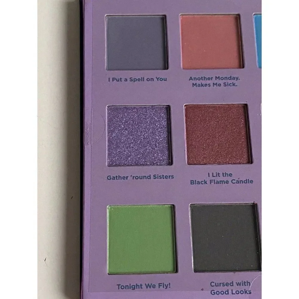 Taste Beauty Disney Hocus Pocus Tonight‎ We Fly 12 Count Eyeshadow Palette NEW